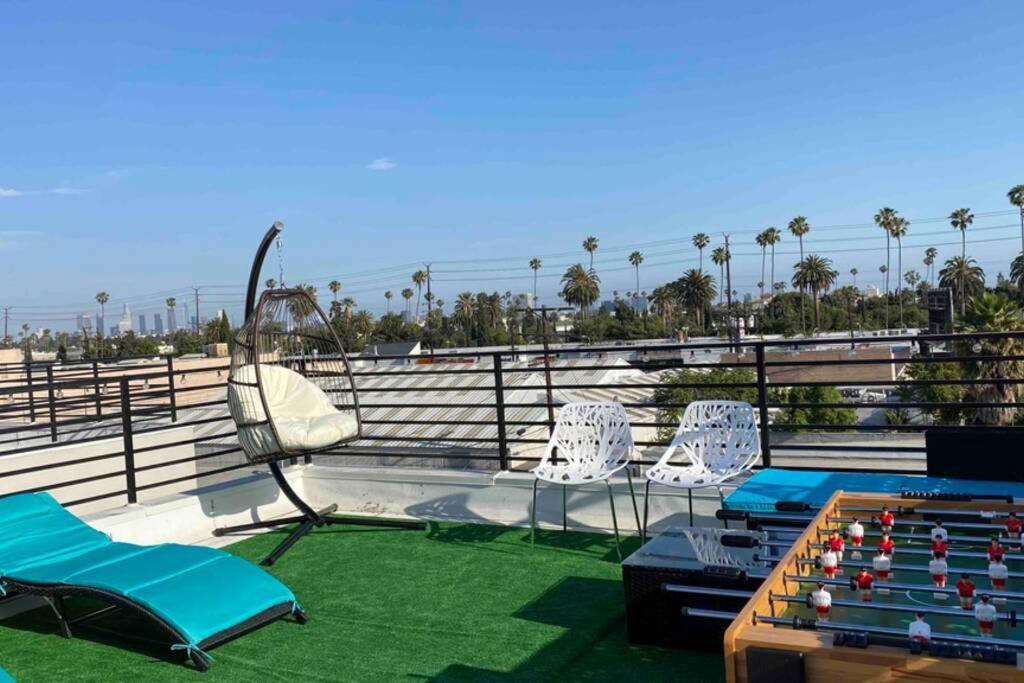 3Bd/3Ba Modern Hollywood Townhouse With Private Rooftop Villa Los Angeles Exterior foto